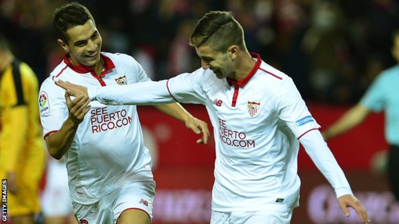 4 Gol dalam 11 Menit Dorong Sevilla ke Peringkat 2, Geser Barca